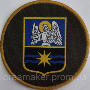 Шеврон 1-й окремий батальйон охорони ВДО НГУ (AN-12-753)