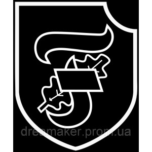 Шеврон 10-я танковая дивизия СС "Фрундсберг" (AN-12-766)