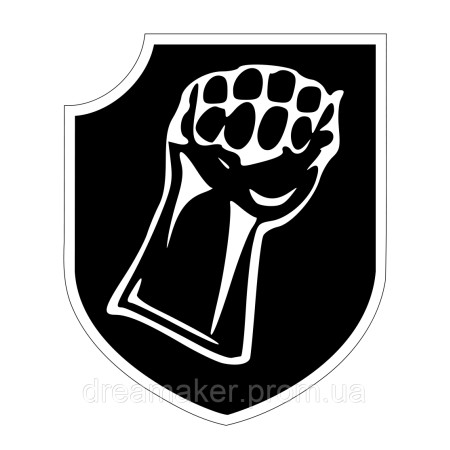 Шеврон 17-я моторизованная дивизия СС Гец фон Берлихинген (AN-12-776)