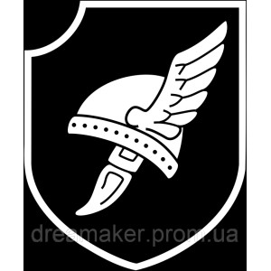 Шеврон 38-я пехотная дивизия СС «Нибелунги» (AN-12-801)