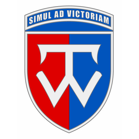 Шеврон 58 ОМПБр "Simul ad Victoriam" парадный (AN-12-734-2)