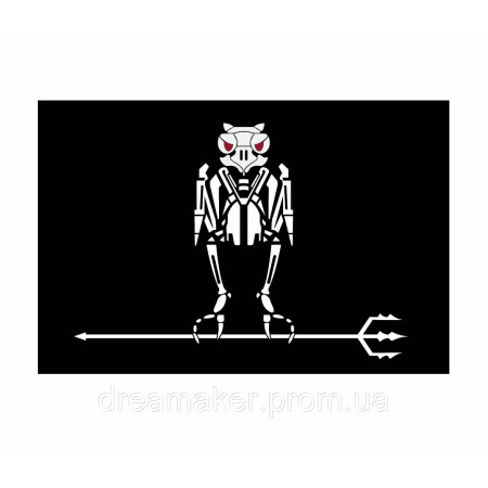 Шеврон флаг 78 полк специального назначения Герц ДШВ (AN-12-456-10)