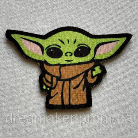 Шеврон майстер Йода Зіркові війни (AN-12-423-20)