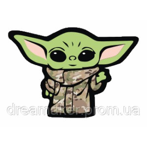 Шеврон майстер Йода Зіркові війни (AN-12-423-20). Photo 3