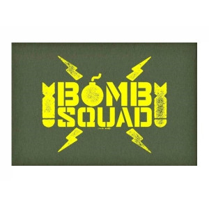 Шеврон сапера "Bomb Squad" саперное подразделение (AN-12-886)