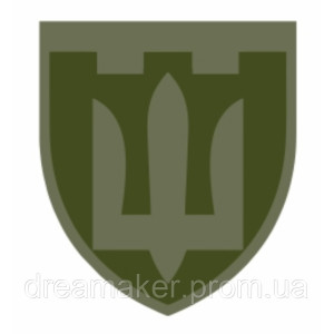 Шеврон силы ТРО Герб Украины "Тризуб" (AN-12-305-12). Photo 2