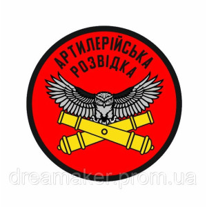 Шеврон Артиллерийская разведка Сова (AN-12-528-7). Photo 2