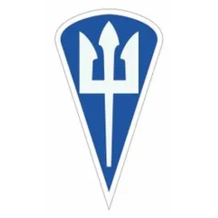 Шеврон Тризуб командования морской пехоты ВМС Украины (AN-12-923)