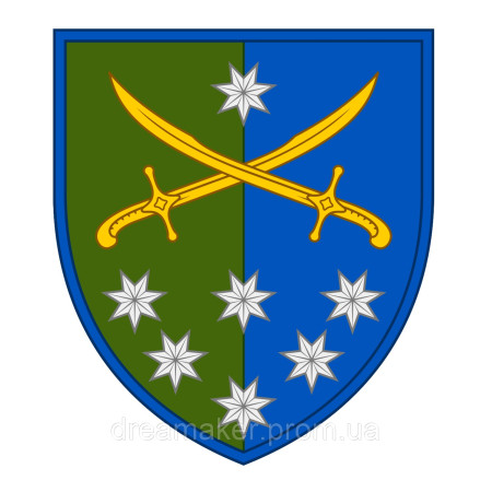 Шеврон 142-ї окремої резервної стрілецької бригади (142 ОСБр) (AN-12-924)