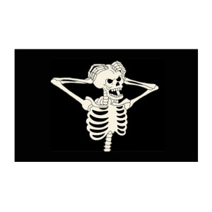 Шеврон скелет (skeleton) (AN-12-926)