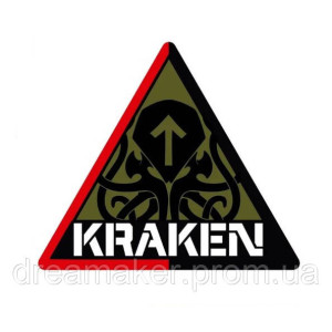 Шеврон спецпідрозділ "KRAKEN" (КРАКЕН) (AN-12-182-2). Photo 2