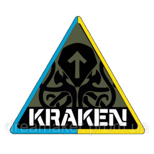 Шеврон спецпідрозділ "KRAKEN" (КРАКЕН) (AN-12-182-2)