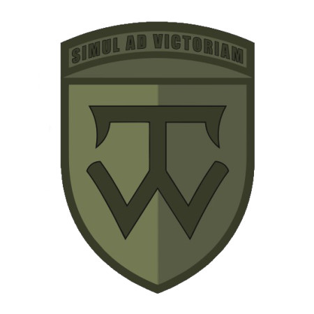 Шеврон 58 ОМПБр "Simul ad Victoriam" полевой (AN-12-734-4)