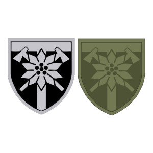 Шеврон 128 ОГШБ горно-штурмовая бригада (AN-12-558-41). Photo 3