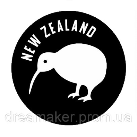 Шеврон Новая Зеландия птица Киви "kiwi bird new zeland" (AN-12-997)