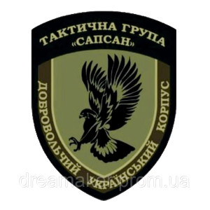 Шеврон Тактическая группа "Сапсан" ДУК (AN-12-1041)