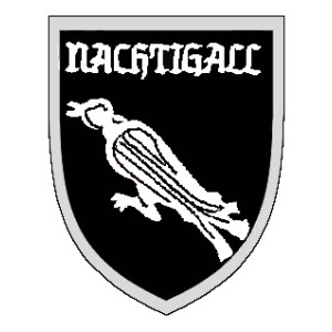 Шеврон Нахтигаль Nachtigall соловей (AN-12-503-40)