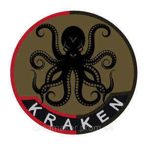 Шеврон спецпідрозділ "KRAKEN" (КРАКЕН) (AN-12-182-5). Photo 3