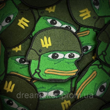 Шеврон жаба Пепе Pepe (AN-12-1010-2)