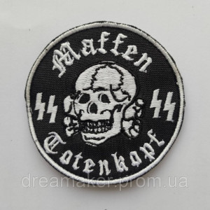 Шеврон 3-я танковая дивизия Тотенкопф (Totenkopf) Мертвая голова (AN-12-189-18)