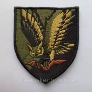 Шеврон ГУР Военная разведка Украины сова (AN-12-246-4). Photo 2