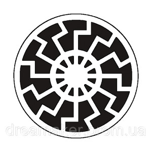 Шеврон символ Черное солнце Black Sun Schwarze Sonne (AN-12-423-51). Photo 3