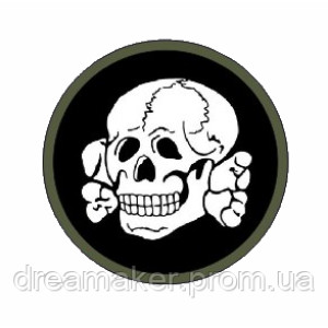 Шеврон 3-я танковая дивизия Тотенкопф (Totenkopf) Мертвая голова (AN-12-189-20). Photo 3