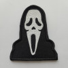 Шеврон Крик маска призрака Scream ghost mask patch Светится в темноте (AN-100-37)