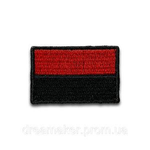 Шеврон красно-флаг УПА "Украинская повстанческая армия" (вш-4)