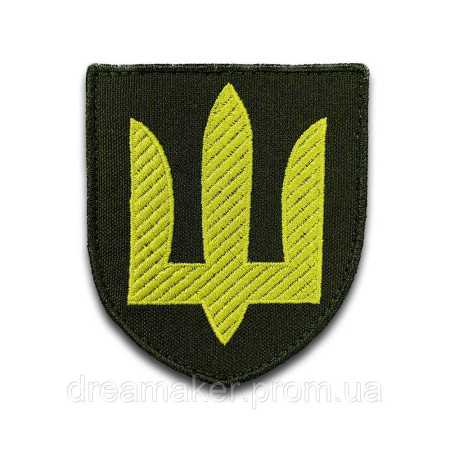 Шеврон жовтий танкові війська (ВШ-15)