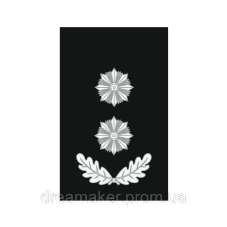 Шеврон погон Підполковник поліції погон підполковника поліції Погони (AN-12-300-33)