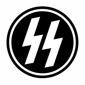 Шеврон Ваффен СС Waffen SS Зиг руны Флаг отряда охраны (AN-12-305-14). Photo 3