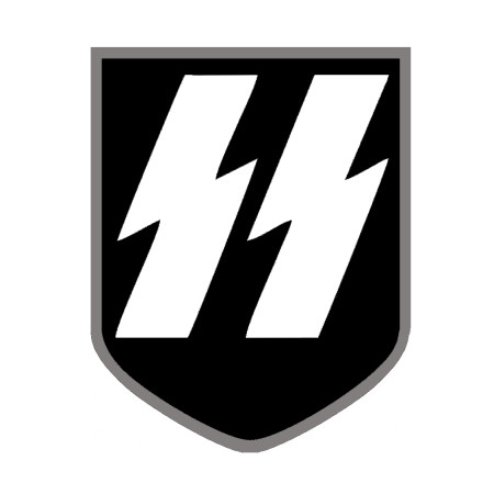 Шеврон Ваффен СС Waffen SS Зиг руны Флаг отряда охраны (AN-12-305-16)