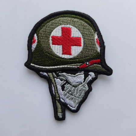 Шеврон медика череп крест (вш-397)