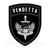 Шеврон кровная месть помни о смерти "vendetta memento mori" (AN-12-1229)