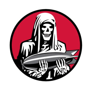 Шеврон сапер смерть с бомбой сапера (AN-12-389-12)