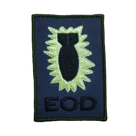 Шеврон сапера EOD знешкодження боєприпасів Explosive Ordnance Disposal саперів (AN-12-951-4)