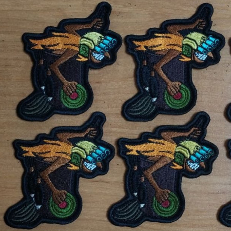 Шеврон Баба Яга ударная аэроразведка смерть с небес (вш-495)