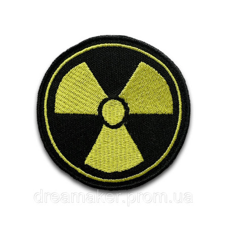 Шеврон осторожно радиация (вш-148)