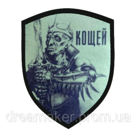 Шеврон кощей с мечом (AN-12-1326)