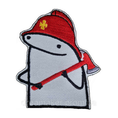 Шеврон флорк пожарный ДСНС (AN-12-1432)