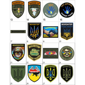 Шеврон Волонтер мураха (AN-12-322-4). Photo 3