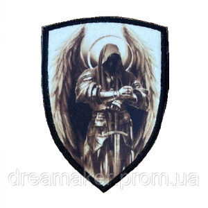 Шеврон ангел хранитель с мечом (AN-12-2-44)