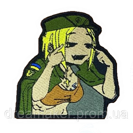 Шеврон аниме девушка (вш-566)