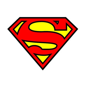 Шеврон значок супермен "superman" логотип супермена (AN-12-1484)