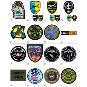 Шеврон оператор дрона "я б злетів, але яйця заважають" (AN-12-1485). Photo 3