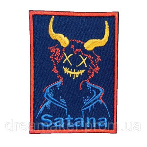 Шеврон сатана "satana" (вш-617)