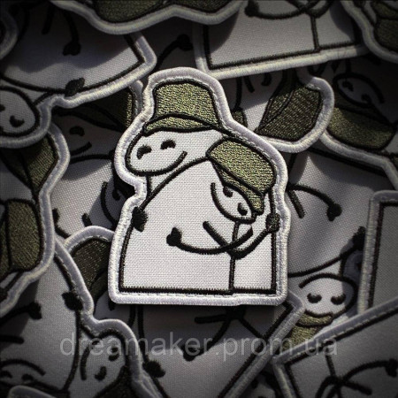 Шеврон флорк друзья побратимы (вш-624)