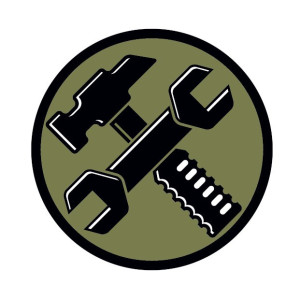 Шеврон Механик молоток с гаечным ключом (AN-12-533-14)