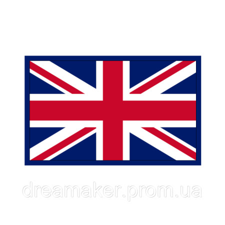Шеврон флаг Великобритания флаг Великобритании (AN-12-619-2)